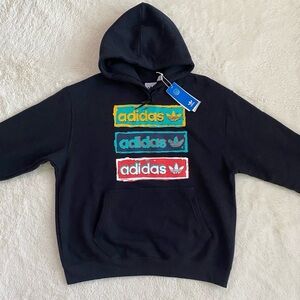 Men’s Adidas Hoodie, Size Large, Black